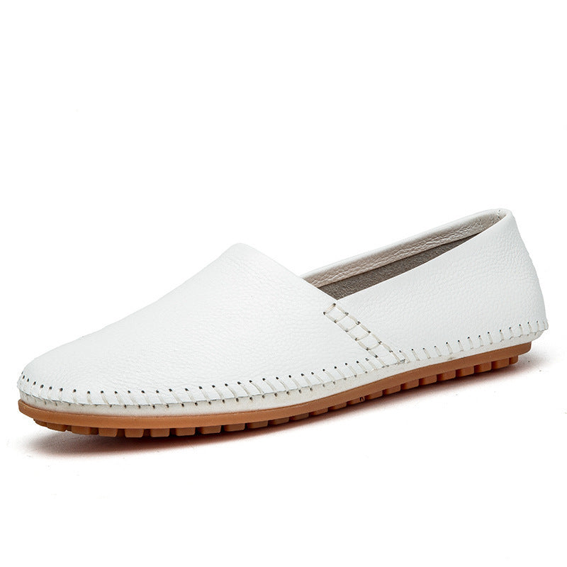 Men's Comfortable Rubber Sole Slip On Casual Driving Loafers