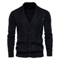 Men's Cotton V-Neck Cardigan for Classic Comfort and Everyday Style