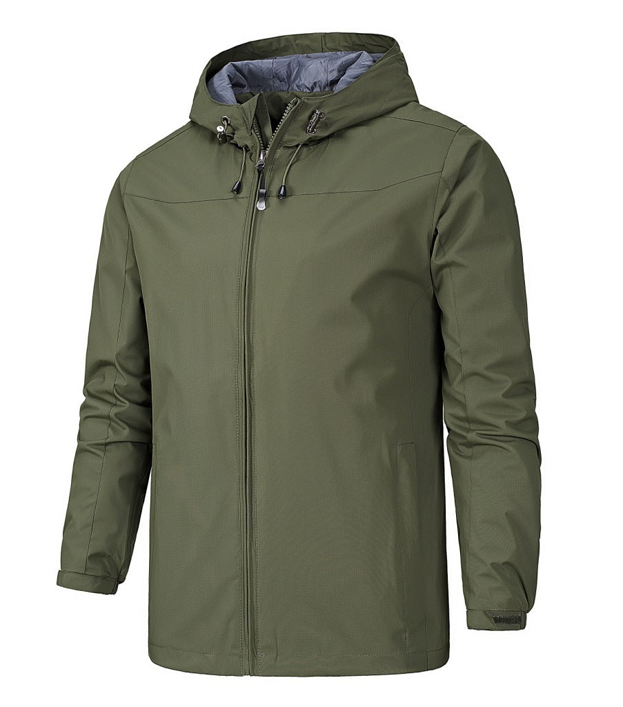Men's Outdoor Waterproof Windproof All Season Mountaineering Jacket