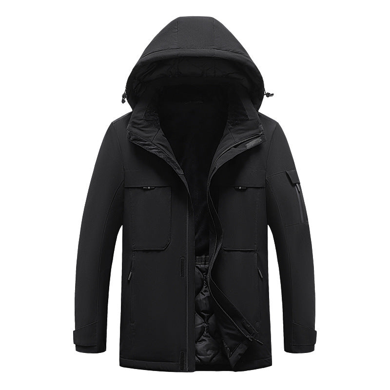 Unisex Heated Padding Jacket with Intelligent Thermal Charging Technology