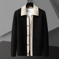 Men's Woven Sweater Coat for Timeless Comfort and Classic Old Money Style