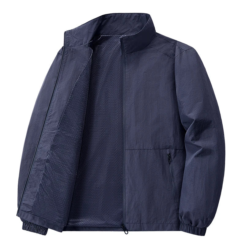 Men's Lightweight Breathable Casual Zipper Formal Spring Jacket