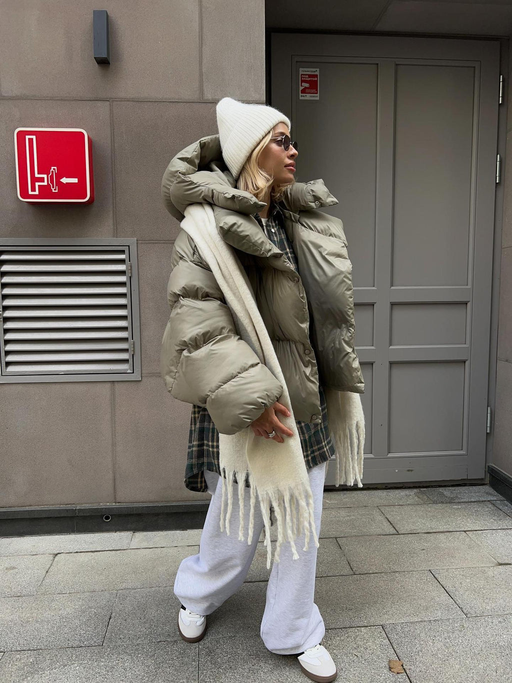 Women's Thick Bread Puffer Jacket Cotton Padded Winter Coat