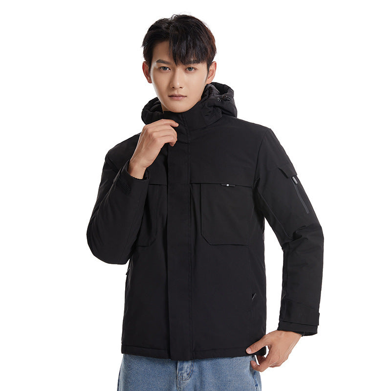 Unisex Heated Padding Jacket with Intelligent Thermal Charging Technology