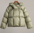 Women's Thick Bread Puffer Jacket Cotton Padded Winter Coat